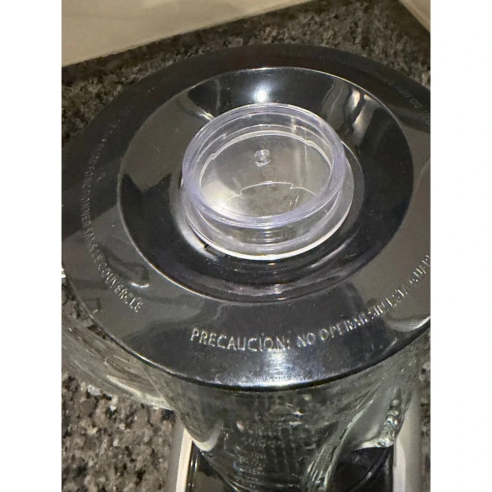 Hamilton Beach 10 Speed Glass Jar Blender Black Silver Model‎ 50235 Ice Breaker